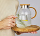 Миниатюра изображения товара Чайный набор Makkua Ribbed Glassware RT1200 + RC300 (2шт)