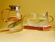 Миниатюра изображения товара Чайный набор Makkua Ribbed Glassware RT1200 + RC300 (2шт)
