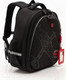 Миниатюра изображения товара Школьный рюкзак Grizzly RAz-487-7 (черный/красный)