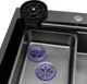 Миниатюра изображения товара Мойка кухонная со смесителем Arfeka Eco AR PVD Nano 68x45 (черный)