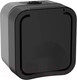 Миниатюра изображения товара Розетка IEK Tors TS-R16-16-55-K53 (графит)