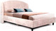 Миниатюра изображения товара Двуспальная кровать Мебельград Севилья с ортопедическим основанием на опорах 180x200 (тиффани бежевый)