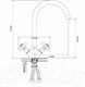 Миниатюра изображения товара Смеситель Ekko EM4624