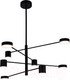 Миниатюра изображения товара Люстра Kinklight Мекли 07650-8D.19(4000K) (черный)