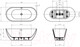 Миниатюра изображения товара Ванна акриловая BelBagno Due BB701-1600-730-K