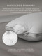 Миниатюра изображения товара Подушка для сна Espera Comfort 3D Gray / ЕС-8569 (70x70)