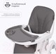 Миниатюра изображения товара Стульчик для кормления Tomix Lucky / HA-028 (серый)