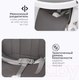Миниатюра изображения товара Стульчик для кормления Tomix Lucky / HA-028 (серый)