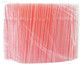 Миниатюра изображения товара Набор одноразовых трубочек Паксервис Гофрированная 210мм / 287290 (550шт, белый/красный)