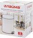 Миниатюра изображения товара Мусорное ведро Laima Classic / 604947 (5л, белый глянцевый)