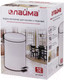 Миниатюра изображения товара Мусорное ведро Laima Classic / 604948 (12л, белый глянцевый)
