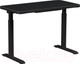 Миниатюра изображения товара Стол с подъемным механизмом AOKE Europe С эл. приводом двухмоторный 114.5-35 / AK-GT10-YZF2-B (черный)
