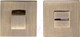 Миниатюра изображения товара Фиксатор дверной защелки Code Deco Slim WC-3016-AB