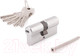 Миниатюра изображения товара Цилиндровый механизм замка Abus D6N 35/35 KD W/5 TL-KEYS C/Blister