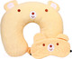 Миниатюра изображения товара Подушка на шею Sima-Land Мишка с маской для сна / 2803777