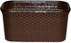 Миниатюра изображения товара Корзина для белья Violet Ротанг / 263201 (32л, коричневый)