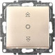Миниатюра изображения товара Выключатель Gunsan 01281200-100125 (кремовый)