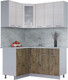 Миниатюра изображения товара Кухонный гарнитур Интерлиния Мила 12x15 (вудлайн кремовый/дуб веллингтон/серый каспий)