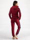 Миниатюра изображения товара Спортивный костюм Isee FN-55715 (р.50, бордовый)