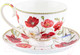 Миниатюра изображения товара Чашка с блюдцем Elan Gallery Маки / 420458 