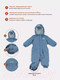 Миниатюра изображения товара Комбинезон прогулочный детский MOWbaby Alaska / 162-86 (Blue)