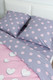 Миниатюра изображения товара Комплект постельного белья Milanika ЛяМурр 1.5сп (поплин)