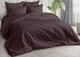 Миниатюра изображения товара Комплект постельного белья Milanika Шоколад 2сп с европростыней (поплин г/к)
