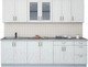 Миниатюра изображения товара Кухонный гарнитур Интерлиния Мила Крафт 2.6Б (дуб полярный)