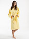 Миниатюра изображения товара Халат Minteks Махровый ТВ04-7 (р.50, желтый)