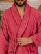 Миниатюра изображения товара Халат Minteks Махровый ТВ04-11 (р.48, малиновый)