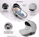 Миниатюра изображения товара Детская универсальная коляска Farfello Molly Trio 3 в 1 (Light Grey)