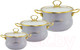 Миниатюра изображения товара Набор кастрюль Lenardi Miguel 776-024