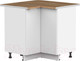 Миниатюра изображения товара Шкаф под мойку Интермебель Микс Топ ШСРУМ 850-29-900 (белый премиум/дуб вотан)