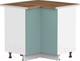 Миниатюра изображения товара Шкаф под мойку Интермебель Микс Топ ШСРУМ 850-29-900 (сумеречный голубой/дуб вотан)