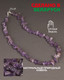 Миниатюра изображения товара Бусы Wolves Аметист 1004