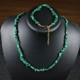 Миниатюра изображения товара Браслет Wolves Малахит 3014
