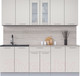 Миниатюра изображения товара Кухонный гарнитур Интерлиния Мила 22 (персидский жемчуг/персидский жемчуг/травертин серый)