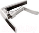 Миниатюра изображения товара Каподастр Dunlop Manufacturing 63CSC Trigger Fly Capo Curved Satin Chrome