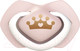 Миниатюра изображения товара Набор пустышек Canpol Royal Baby силиконовая симметричная 0-6мес / 22/650 (розовый)