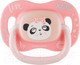 Миниатюра изображения товара Пустышка Canpol Exotic Animals силиконовая симметричная 6-18мес / 34/921 (панда)