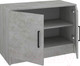 Миниатюра изображения товара Тумба МДК ПРТ2 800x380x550 (цемент светлый)