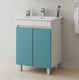 Миниатюра изображения товара Тумба под умывальник Onika Марви 60 / 106153 (бирюзовый)