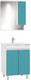 Миниатюра изображения товара Тумба под умывальник Onika Марви 60 / 106153 (бирюзовый)