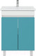 Миниатюра изображения товара Тумба под умывальник Onika Марви 60 / 106153 (бирюзовый)