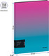 Миниатюра изображения товара Папка для бумаг Berlingo Radiance / RB4_4D002 (розовый/голубой)