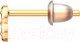 Миниатюра изображения товара Серьги из розового золота ZORKA 300166S.14K.R