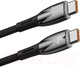 Миниатюра изображения товара Кабель Baseus Glimmer Series Fast Charging Type-C to Type-C / CADH000801 (2м, черный)