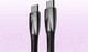 Миниатюра изображения товара Кабель Baseus Glimmer Series Fast Charging Type-C to Type-C / CADH000801 (2м, черный)