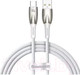 Миниатюра изображения товара Кабель Baseus Glimmer Series Fast Charging USB to Type-C / CADH000402 (1м, белый)