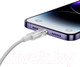 Миниатюра изображения товара Кабель Baseus Explorer Series Fast Charging USB to iP / CATS010002 (1м, белый)